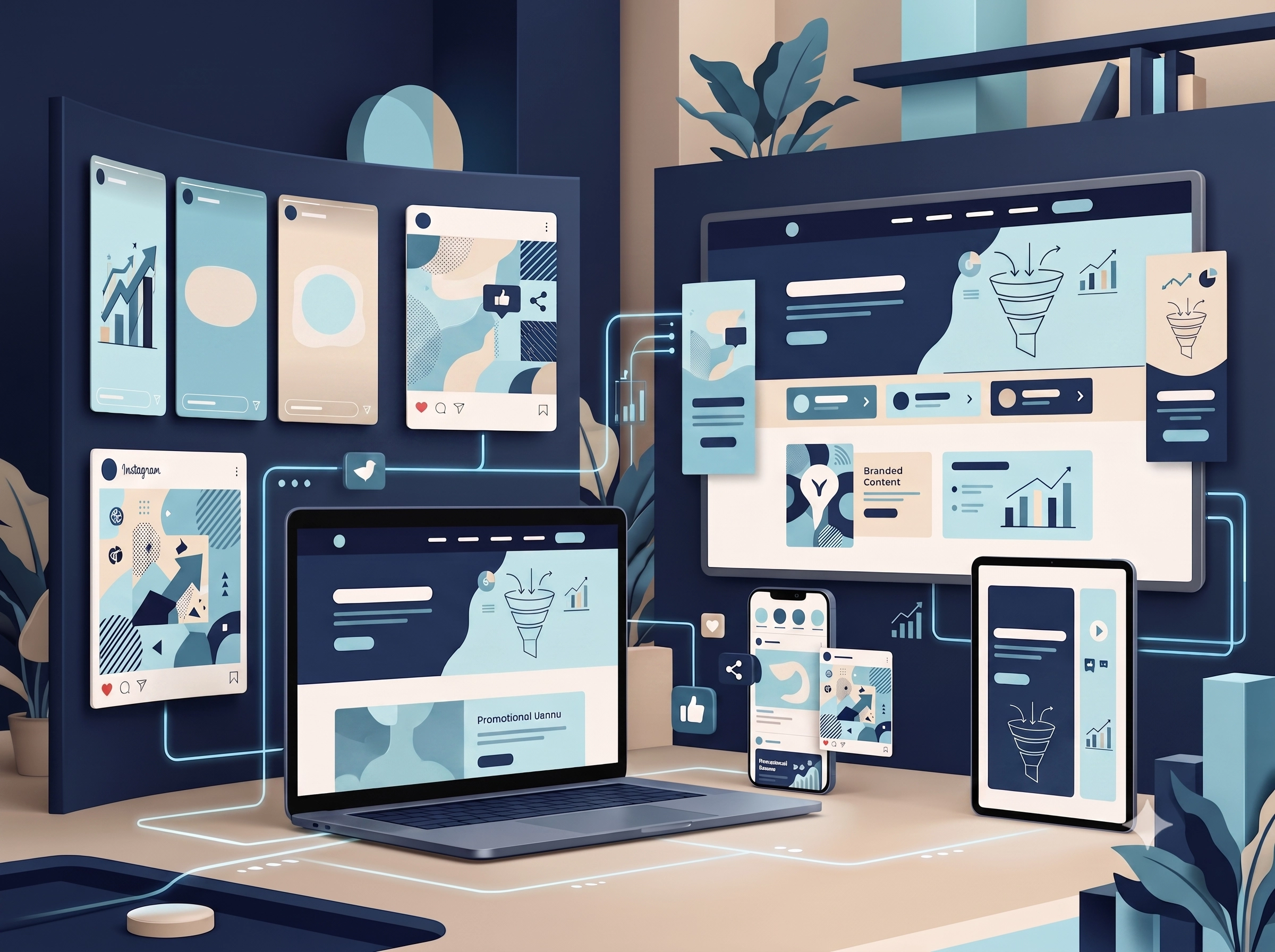 تصاميم الحملات الرقمية