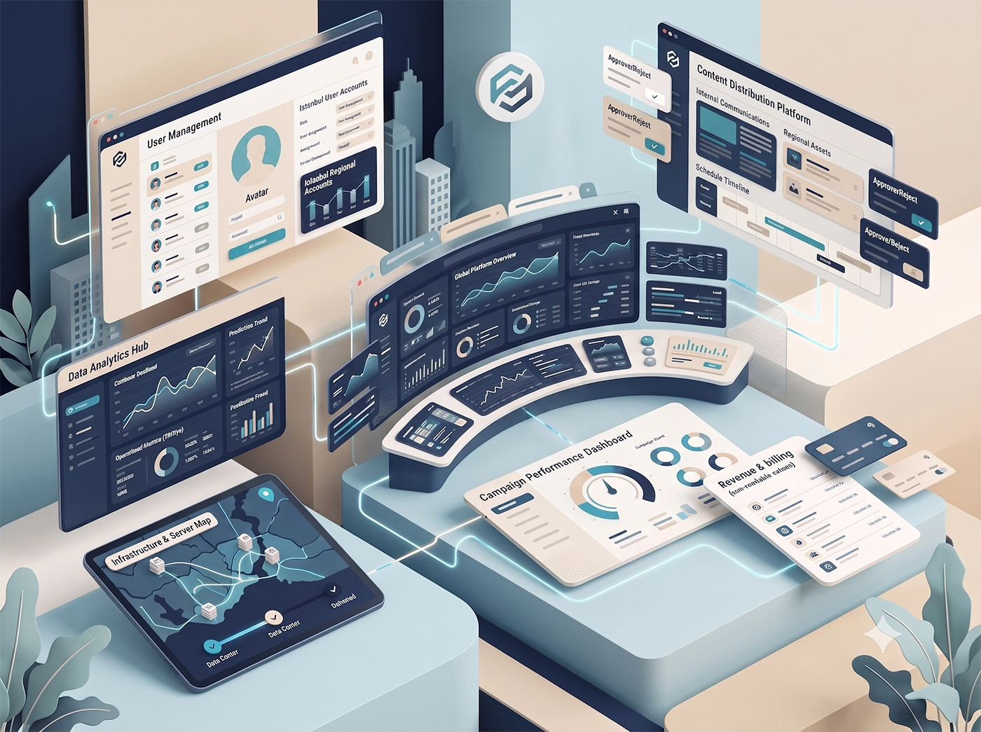 المنصات والبوابات الرقمية